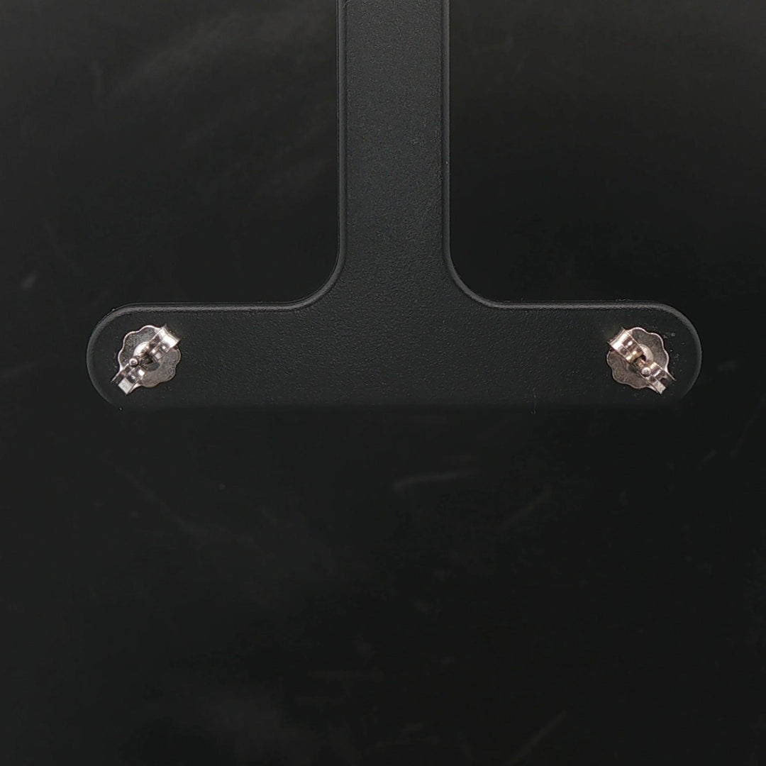 14k White Gold 1.40cttw Round Brilliant Cut Diamond Stud Earrings