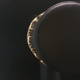 14k Yellow Gold 23.7g Solid Ladies 1cttw Diamond Fancy Link Bracelet 7"