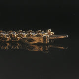 14k Yellow Gold and 1cttw Diamond Vintage S Link Tennis Bracelet 7"