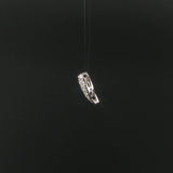 18k White Gold and 0.50cttw Pave Diamond Heart Slide Pendant