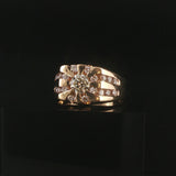 14k Yellow Gold and 1.50cttw Diamond Men's Ring Size 10.25