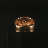 14k Yellow Gold and 1.50cttw Diamond Men's Ring Size 10.25