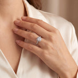 Platinum and 0.90ct Center Diamond Vintage Ring Size 8.5