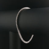 14k White Gold and 2.75cttw Diamond Tennis Bracelet 7.5"