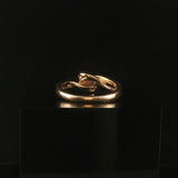 14k Yellow Gold 0.50cttw Diamond Bypass Band Ring Size 6.75