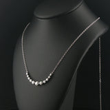 14k White Gold and 1cttw Diamond The Leo Pendant Necklace 18" or 20"