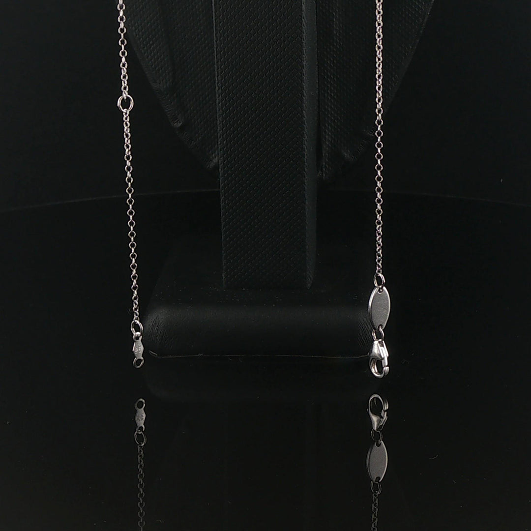 14k White Gold and 1cttw Diamond The Leo Pendant Necklace 18" or 20"