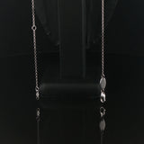 14k White Gold and 1cttw Diamond The Leo Pendant Necklace 18" or 20"