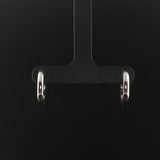 14k White Gold and 0.30cttw Bezel Set Diamonds Huggie Earrings