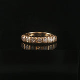 14k Yellow Gold and 0.70cttw Diamond Vintage Band Ring Size 5.25