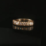 14k Yellow Gold and 0.70cttw Diamond Vintage Band Ring Size 5.25