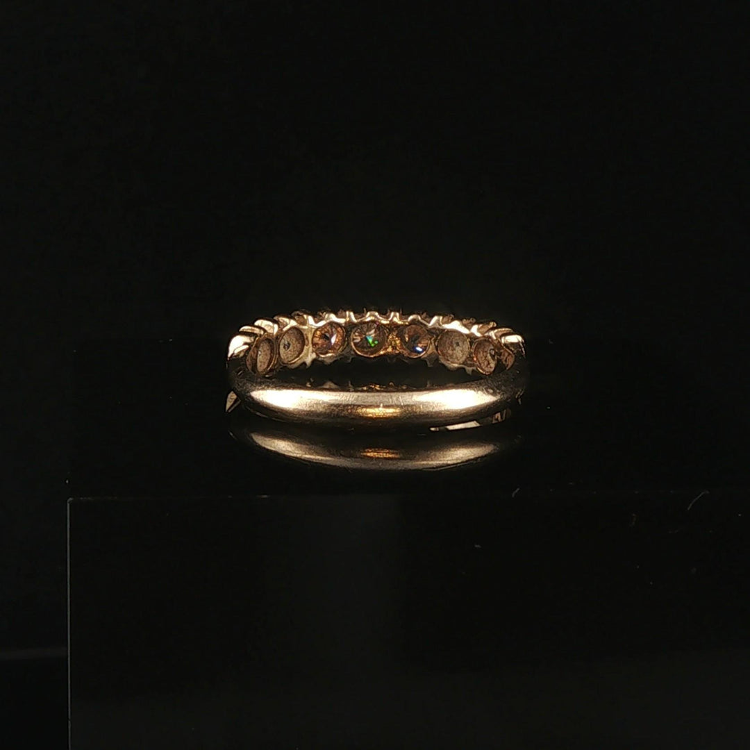 14k Yellow Gold and 0.70cttw Diamond Vintage Band Ring Size 5.25
