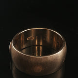 14k Yellow Gold and 0.25ct Diamond Vintage Men's Brushed Finish Ring Size 10.75