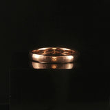 14k Rose Gold and 0.50cttw Diamond Half Eternity Two Row Band Ring Size 9.5