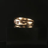 14k Yellow Gold and 1cttw Diamond Men's Band Ring Size 9.25