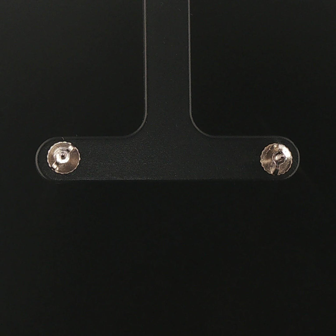 14k White Gold 1.07cttw Princess Cut Diamond Stud Earrings with GSI Cert