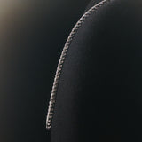 14k White Gold 10cttw Diamond Graduated S Link Riviera Tennis Necklace 18"