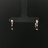 14k White Gold and 0.60cttw Diamond Hoop Huggie Earrings