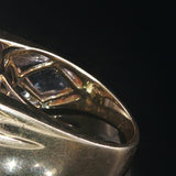 14k Yellow Gold and 1.75cttw Diamond Men's Large Ring Size 11