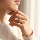 Neil Lane 14k Yellow Gold 1.40cttw Diamond Cushion Halo Engagement Ring Size 6.5