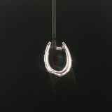14k White Gold and 1cttw Pave Diamond Hoop Earrings