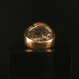 18k Yellow Gold and 2cttw Baguette Diamond Solid Ladies Ring Size 6.75