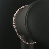 14k White Gold and 2.50cttw Diamond Ladies Tennis Bracelet 7.25"