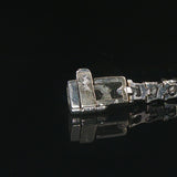 14k White Gold and 2.50cttw Diamond Ladies Tennis Bracelet 7.25"