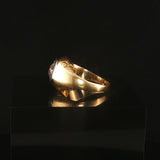 14k Yellow Gold and 0.75ct Old Euro Cut Diamond Vintage Solitaire Ring Size 4.75