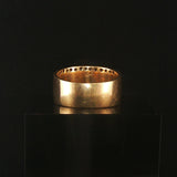 14k Yellow Gold and 0.30cttw Diamond Vintage Band Ring Size 9.25