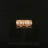 Effy 14k Yellow Gold and 0.50cttw Diamond Band Ring Size 8