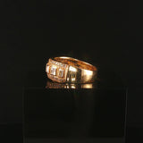 Effy 14k Yellow Gold and 0.50cttw Diamond Band Ring Size 8