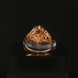 14k Yellow Gold Ruby and 0.60cttw Diamond Ring Size 7.75