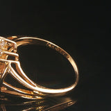 14k Yellow Gold Ruby and 0.60cttw Diamond Ring Size 7.75