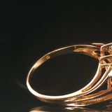 14k Yellow Gold Ruby and 0.60cttw Diamond Ring Size 7.75