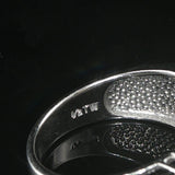 10k White Gold and 0.50cttw Diamond Crowned Band Ring Size 7