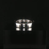 EFFY 14k White Gold 1.25cttw Baguette and Round Diamond Ladies Band Ring Size 7
