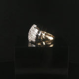 18k White Gold and 14k Yellow Gold 1.25cttw Diamond Ring Size 5.5