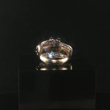 18k White Gold and 14k Yellow Gold 1.25cttw Diamond Ring Size 5.5