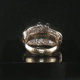 18k White Gold and 14k Yellow Gold 1.25cttw Diamond Ring Size 5.5