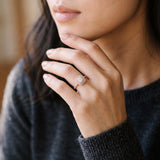 14k Rose Gold and 0.65cttw Diamond Halo Ring Size 8.75