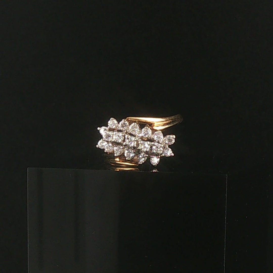14k Yellow Gold and 0.50cttw Diamond Vintage Ladies Ring Size 5.5