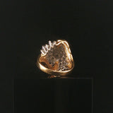 14k Yellow Gold and 0.50cttw Diamond Vintage Ladies Ring Size 6.75