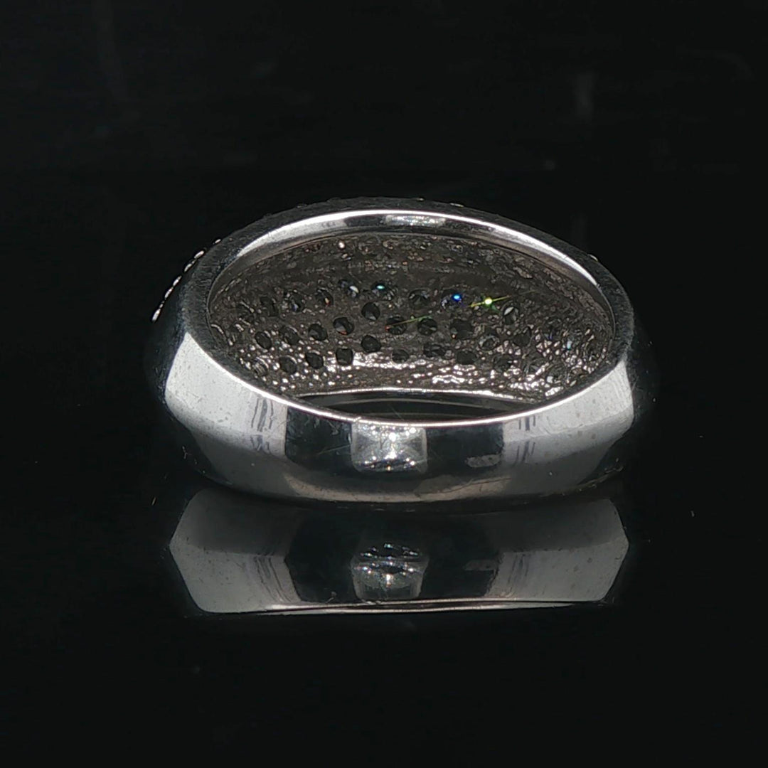 14k White Gold and 1.68cttw VS Diamond Ladies Ring Size 7