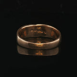 14k Yellow Gold and 0.20cttw Diamond Vintage Band Ring Size 9.25