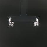 14k White Gold and 0.20cttw Diamond Huggie Earrings