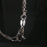 18k White Gold Mulit Color Tourmaline and Diamond Drop Necklace Italy 16.5"