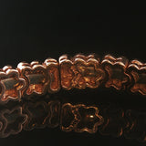 Sonia B 14k Rose Gold and 3cttw Diamond Heavy 38.2g Flex Bangle Bracelet 7"