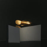 24k Pure Yellow Gold 17.5g Solid Heavy Signet Ring Size 8.5