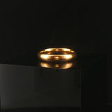 Antique 22k Yellow Gold 4.2g Solid 3.5mm Band Ring Size 6.25